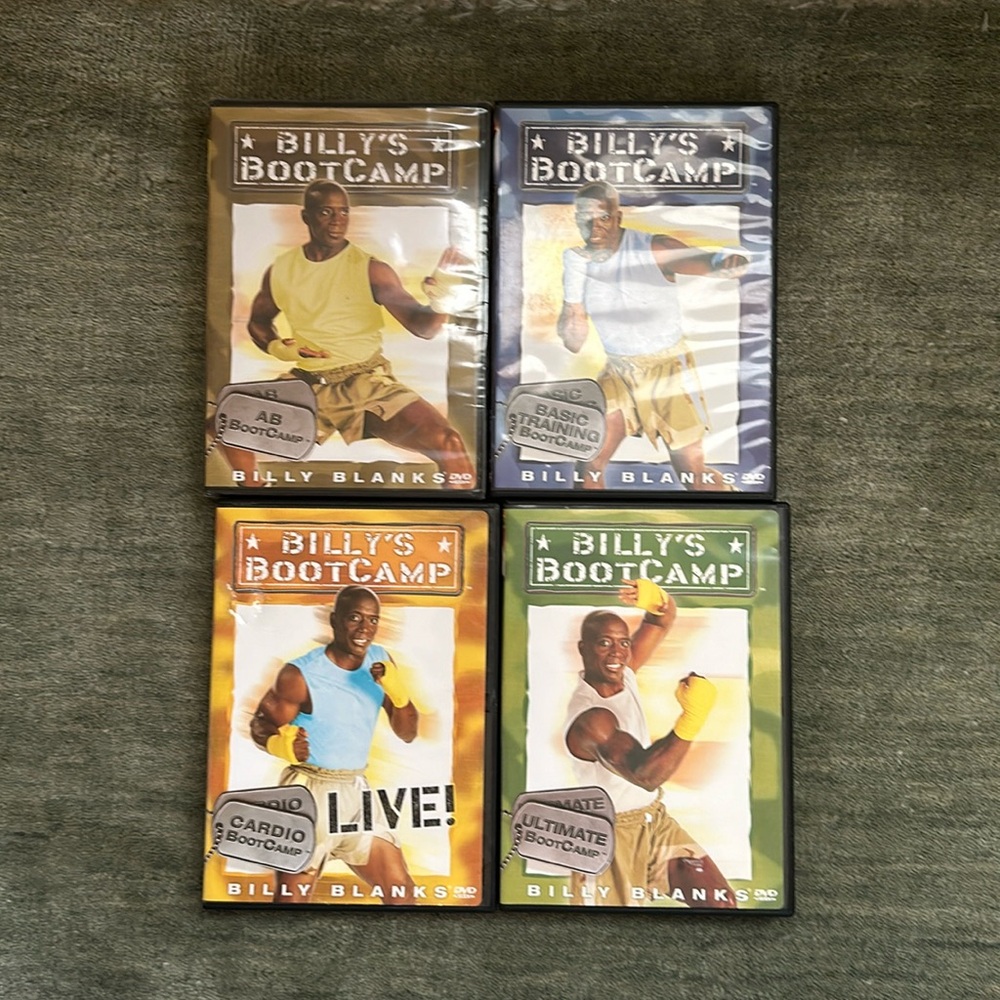 Billy Blanks Bootcamp DVDs